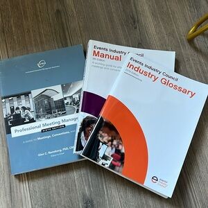 CMP Book Set - EIC 9th Edition Manual, Industry Glossary and PCMA sixth edition